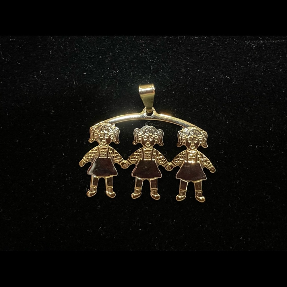 18K Gold plated pendant